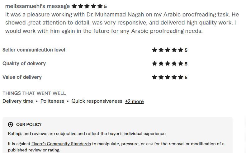 Client review