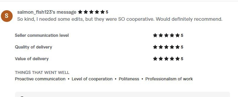 Client review