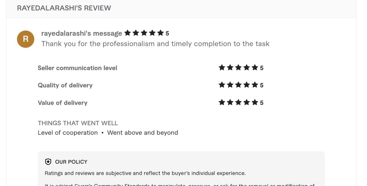 Client review