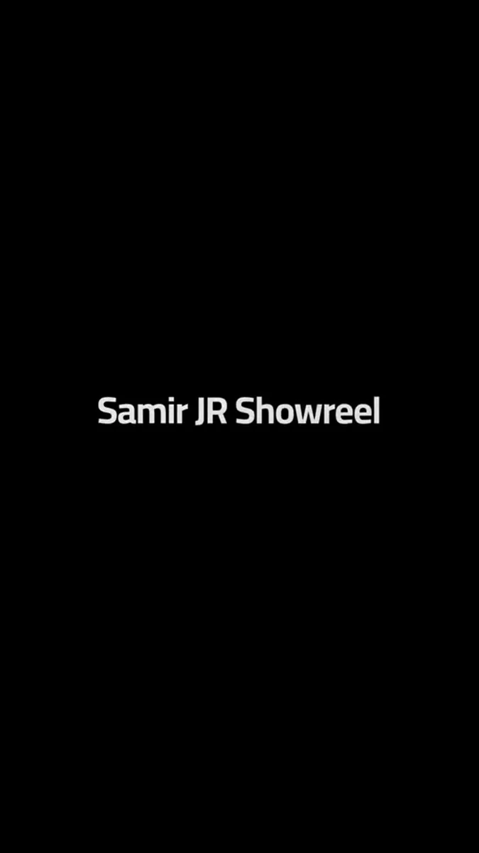 لقطة من نموذج المونتاج المنشور لـأحمد سمير